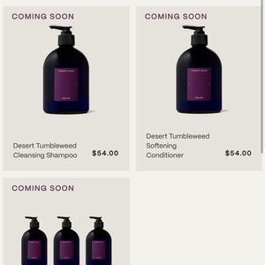 Desert Tumbleweed Cleansing conditioner - Purple